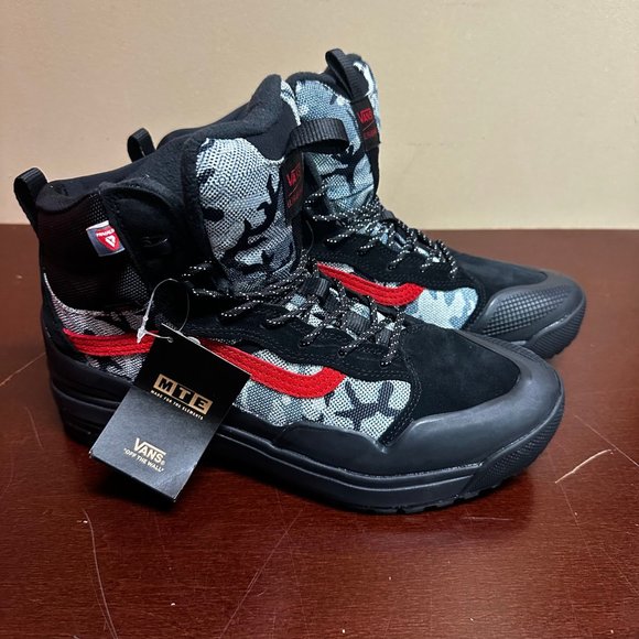 Vans Mens Black Gray Ultrarange Exo Hi Mte-2 HydroGuard Athletic Shoes Sz US 11 - Picture 1 of 6